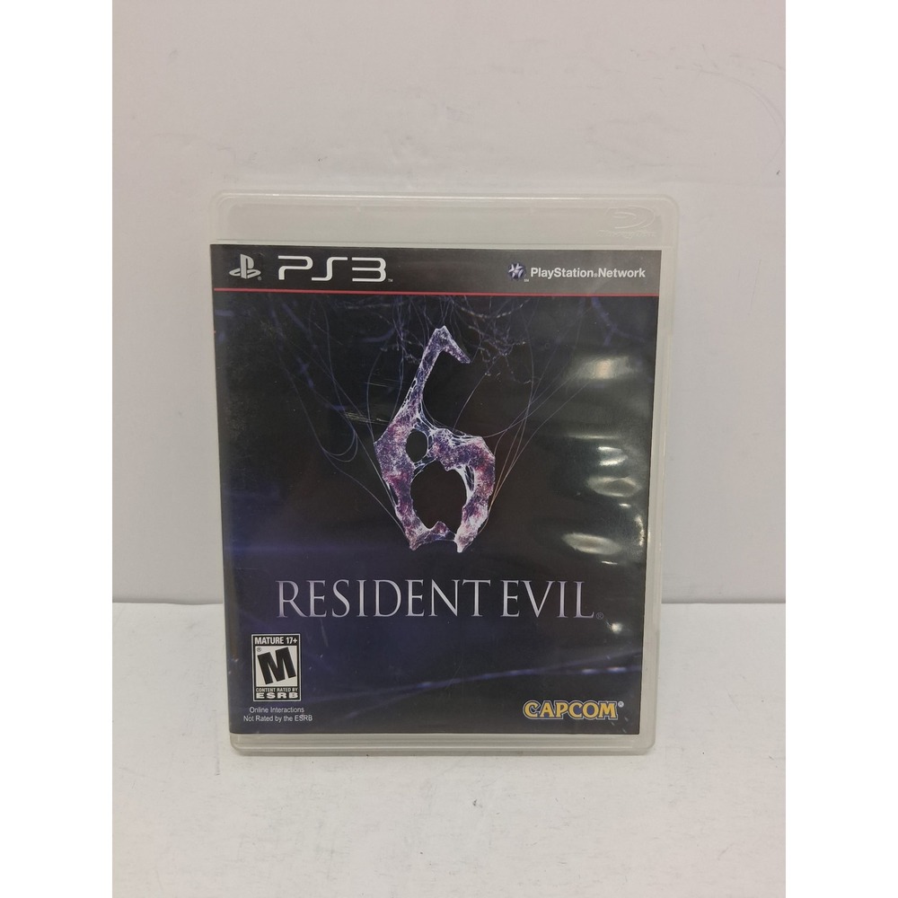 Resident Evil 6 PS3 Capcom PlayStation 3 Video Game Horror Action 2012